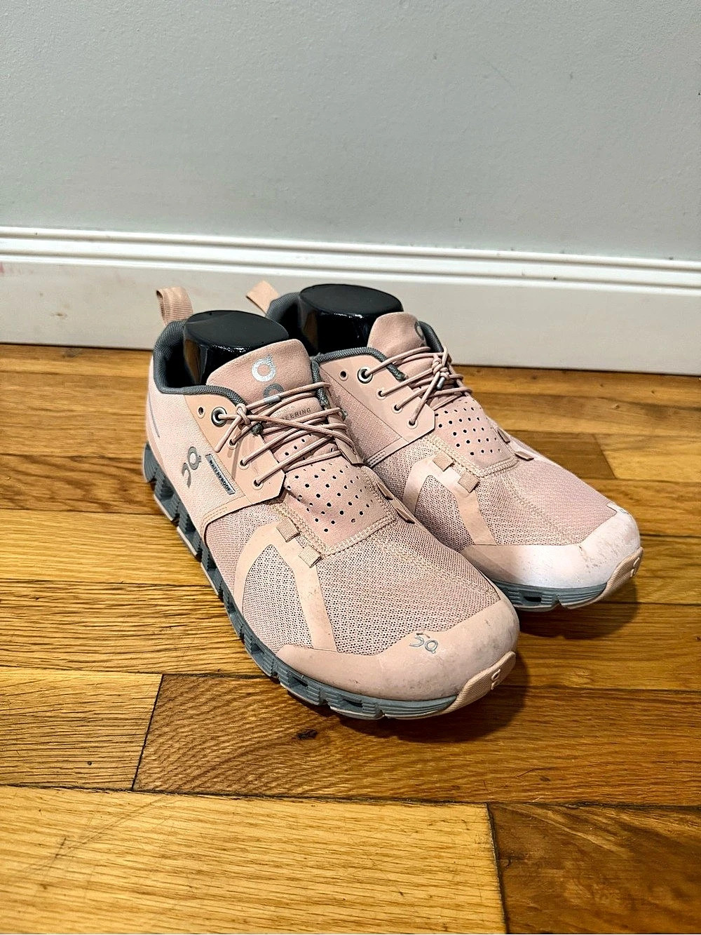 On Cloud Waterproof Women's Athletic Shoes Pink & Gray US 9.5